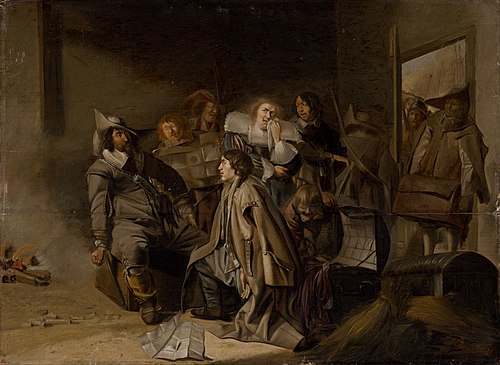 A Questioning of a Prisoner, 1630, Pieter Codde