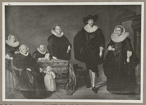 Portrait of a Family, 1665, Pieter Codde