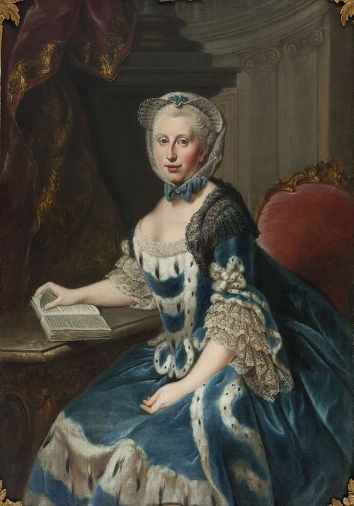 Augusta, Duchess of Brunswick-Wolfenbüttel (1737-1813), , Johann Georg Ziesenis