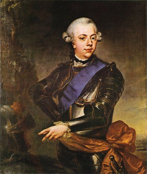State Portrait of William V, Prince of Orange (1748-1806)., 1750, Johann Georg Ziesenis