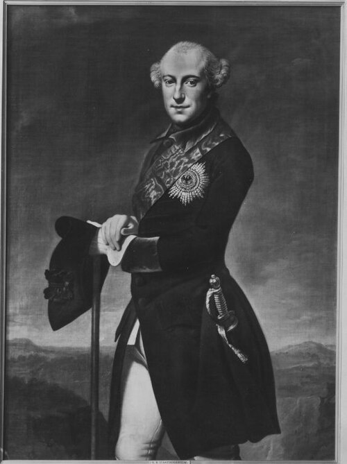 Herzog Carl I. Wilhelm Ferdinand von Braunschweig-Wolfenbüttel (Werkstatt), 1762, Johann Georg Ziesenis
