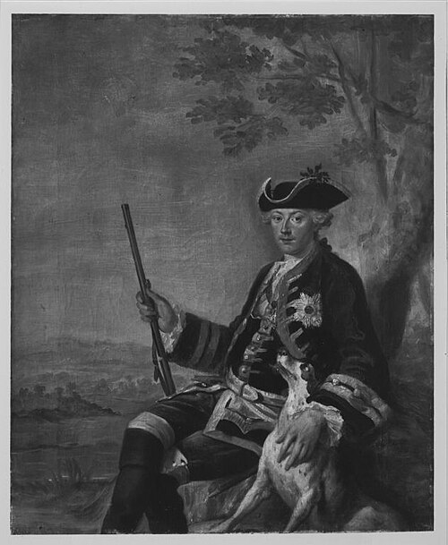 Christian IV. von Pfalz-Zweibrücken, 1757, Johann Georg Ziesenis