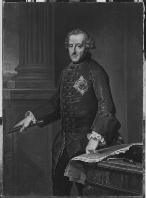 Friedrich der Große, 1766, Johann Georg Ziesenis