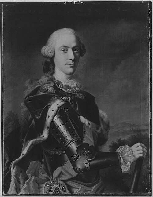 Bildnis von Christian IV., Herzog von Pfalz-Zweibrücken (1722-1775), 1749, Johann Georg Ziesenis