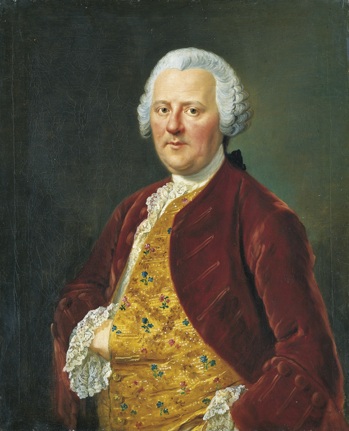 Portrait of Johann Maximilian von Holzhausen, 1758, Johann Georg Ziesenis