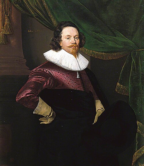 John Cotton, 1627, Daniel Mytens l'Ancien