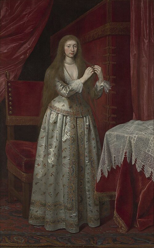 Lady Anne Montagu, née Rich (1604–1642), Wife of Edward Montagu, 2nd Duke of Manchester (Viscount Ma, 1626, Daniel Mytens l'Ancien