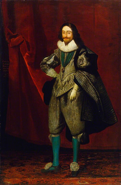 Charles I (1600–1649), 1629, Daniel Mytens l'Ancien