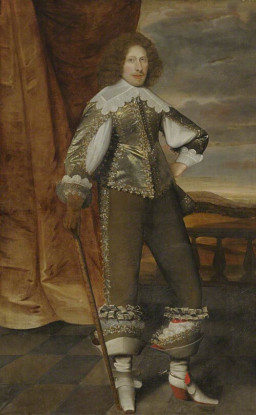 Sir William Montagu (c.1619–1706), Attorney-General to the Queen (1662–1676), Chief Baron of the Exc, 1639, Daniel Mytens l'Ancien