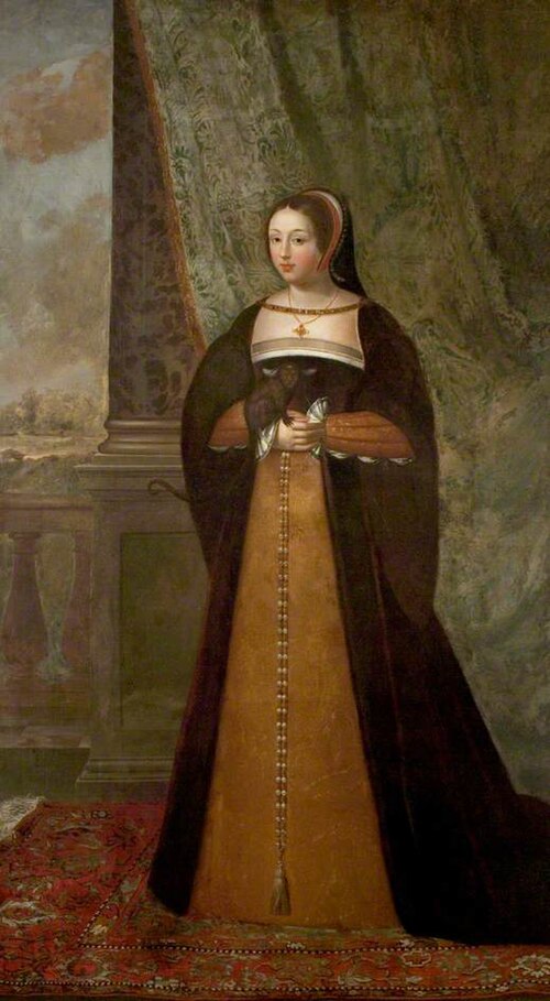 Margaret Tudor (1489–1541), , Daniel Mytens l'Ancien