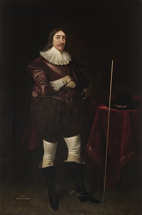 Henry de Vere, 18th Earl of Oxford, 1700, Daniel Mytens l'Ancien
