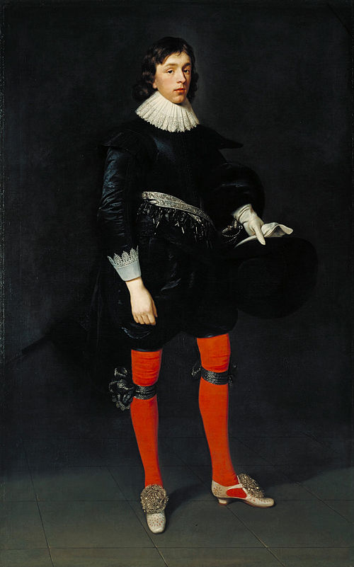 James Hamilton, Earl of Arran, à 17 ans, 1623, Daniel Mytens l'Ancien