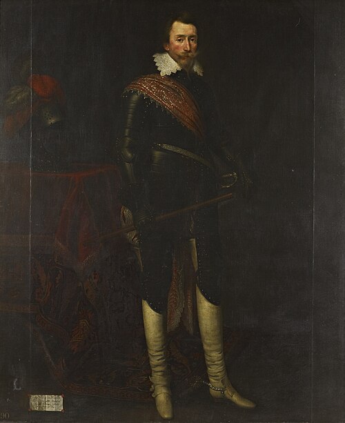 Ernst von Mansfeld (1585-1626), 1624, Daniel Mytens l'Ancien