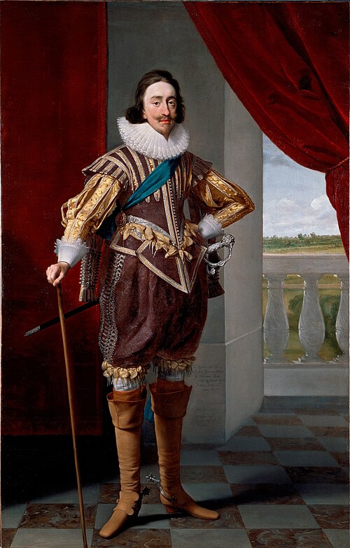 Charles I, 1628, Daniel Mytens l'Ancien