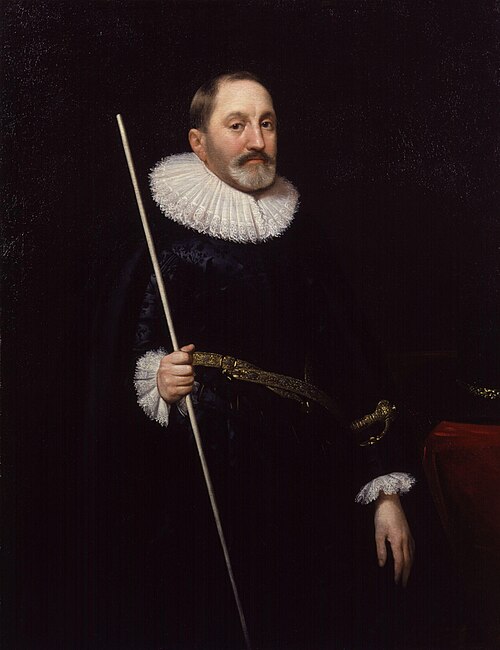 Sir Thomas Edmondes, 1622, Daniel Mytens l'Ancien