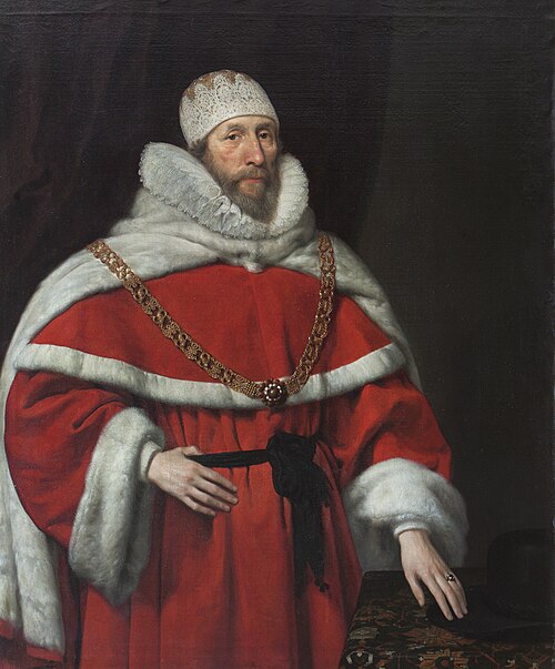 Sir Henry Hobart 1st Bt (d.1625), 1624, Daniel Mytens l'Ancien