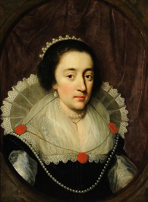 An Unknown Lady, 1649, Daniel Mytens l'Ancien
