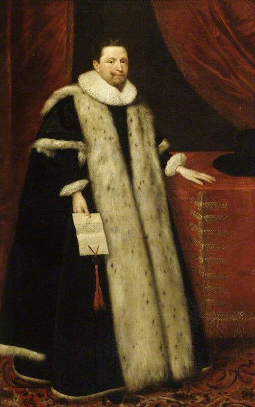 Nicolò Molino, Venetian Ambassador, 1622, Daniel Mytens l'Ancien