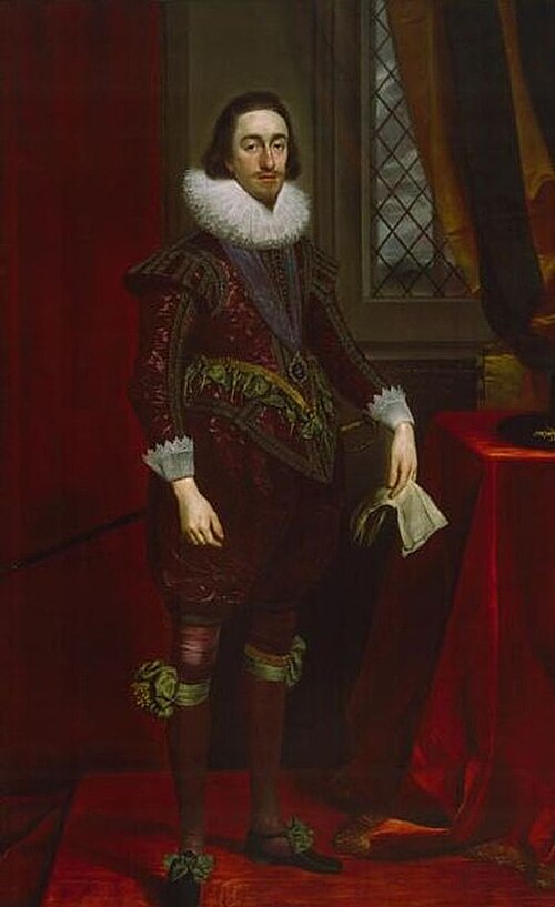 Charles Ier, alors prince de Galles, 1624, Daniel Mytens l'Ancien