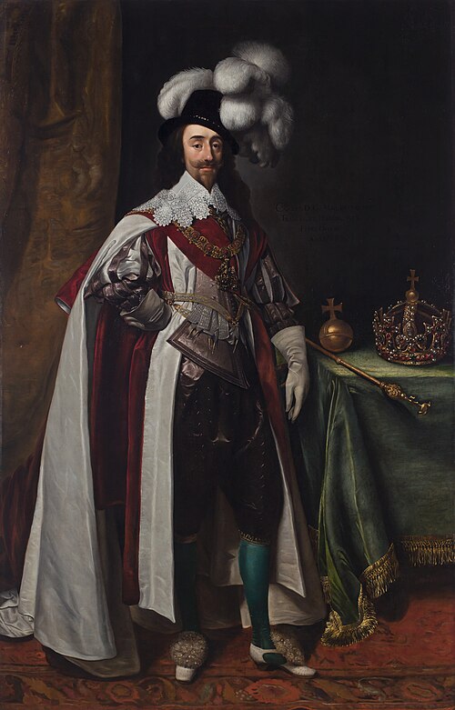 Charles I, 1633, Daniel Mytens l'Ancien