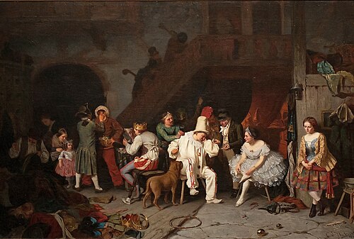 Circus Company, 1857, Karl Hindrik d' Unker-Luetzow