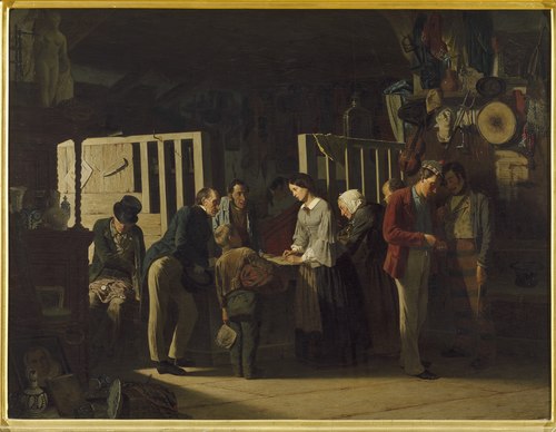 The Pawn Shop II, 1859, Karl Hindrik d' Unker-Luetzow