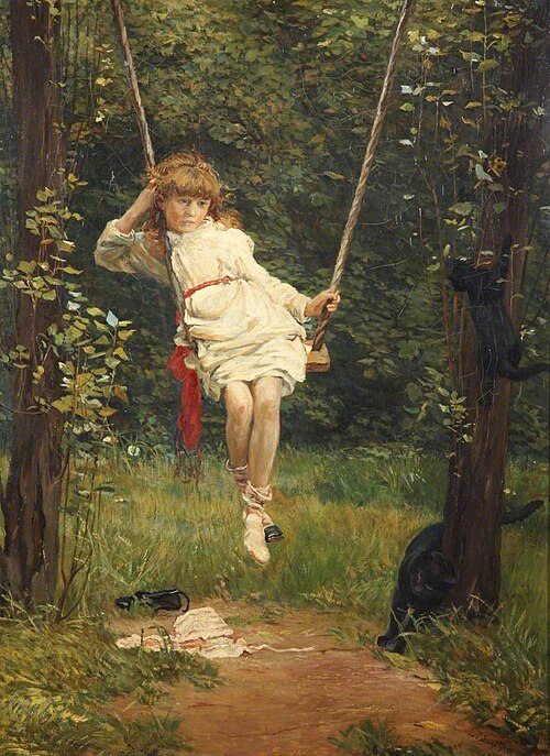Kindred Spirits, 1879, Lionel Percy Smythe
