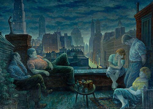Sultry Night Concert, 1946, Lionel S. Reiss