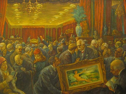 Plaza Auction House, 1946, Lionel S. Reiss