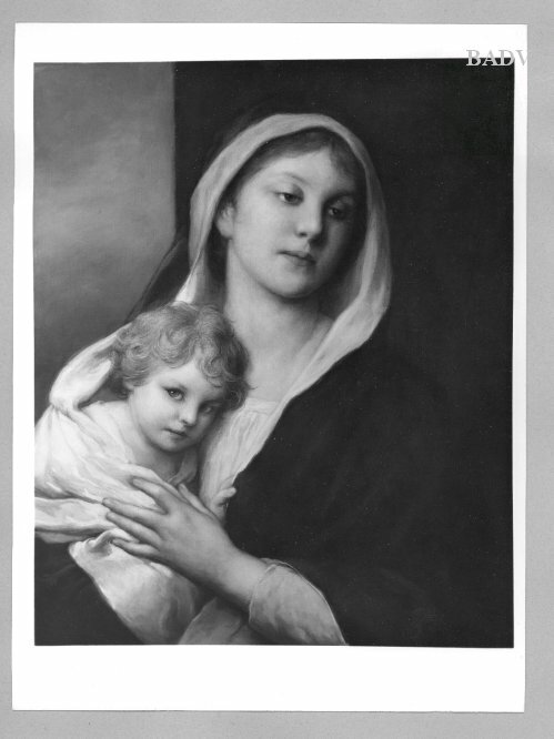 Mutter mit Kind, 1885, Gabriel von Max