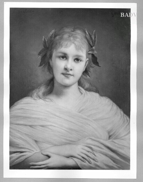 Portrait of Beatrice, 1885, Gabriel von Max