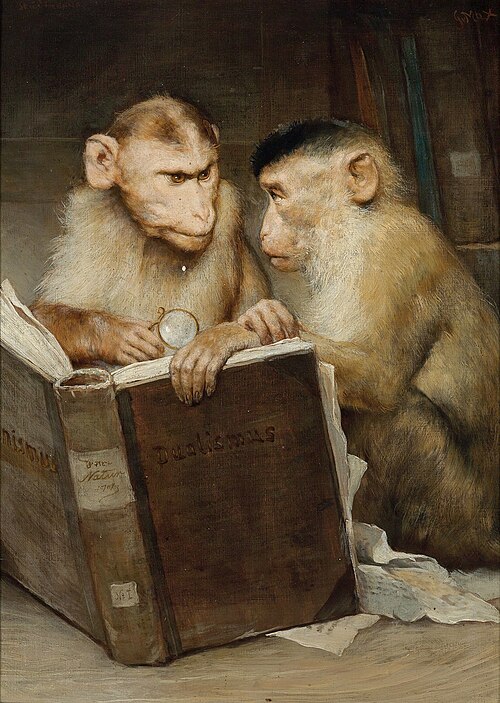 The Scholars, , Gabriel von Max