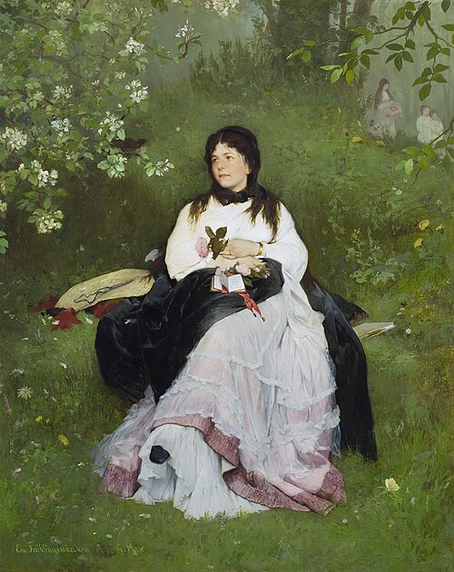 A Spring Fairytale, 1872, Gabriel von Max