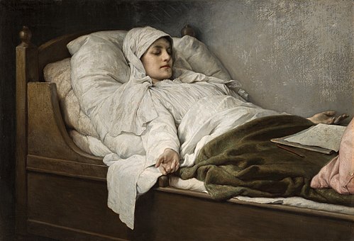 The Seeress of Prevorst, 1892, Gabriel von Max