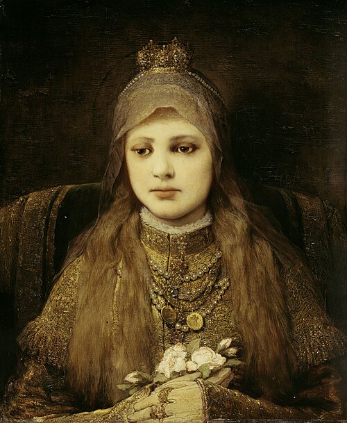 Die heilige Elisabeth als Kind, 1881, Gabriel von Max