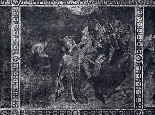 Temptation of Saint Anthony, 1414, Giacomo Jaquerio