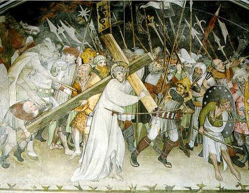 La Montée au Calvaire, 1430, Giacomo Jaquerio