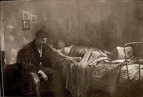La Miseria, 1886, Cristóbal Rojas