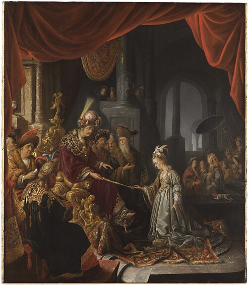 Esther before Ahasuerus, 1642, Jan Adriaensz. van Staveren