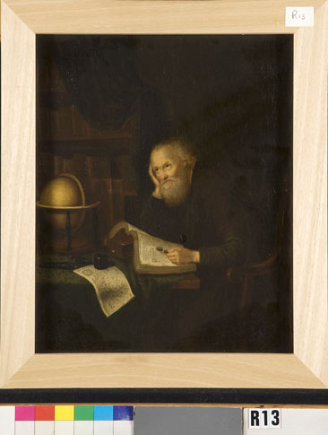 A philosopher in his study, 1657, Jan Adriaensz. van Staveren