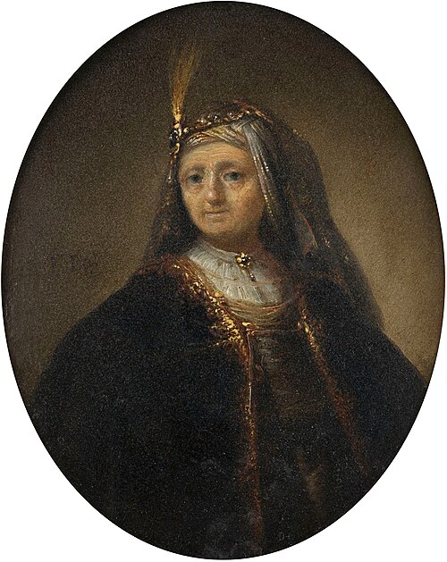 Portrait d'une dame avec l'aigrette., 1651, Jan Adriaensz. van Staveren
