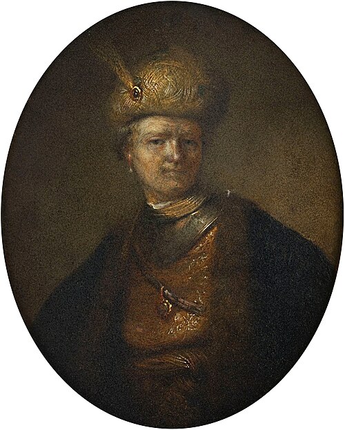 Portrait d'un homme en turban avec l'aigrette., 1651, Jan Adriaensz. van Staveren