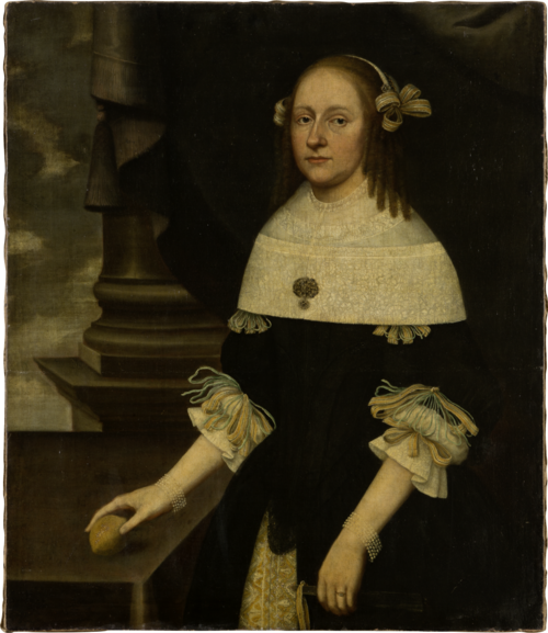 Portrait of Maria Margareta von Holzhausen, , Johann Friedrich Trescher