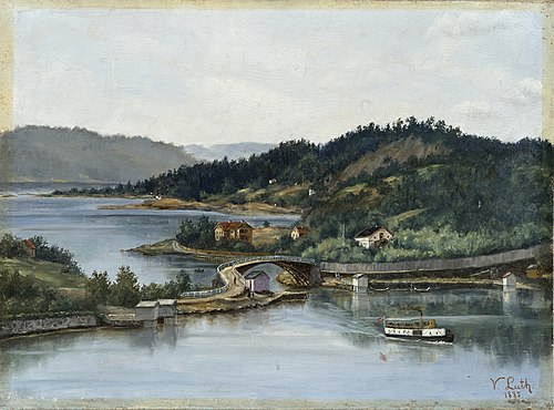 Ormøen, 1885, Valborg Luth