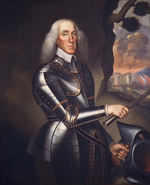 General Thomas Dalyell, c 1599 - 1685. Soldier in Russia and Commander-in-Chief in Scotland, 1670, L. Schunemann