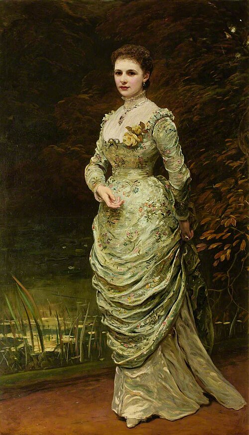 Ishbel (1857–1939), Countess of Aberdeen, 1879, George Sant