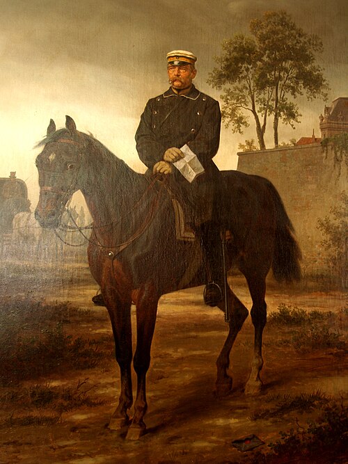 Bismarck before Paris, 1873, Wilhelm Camphausen