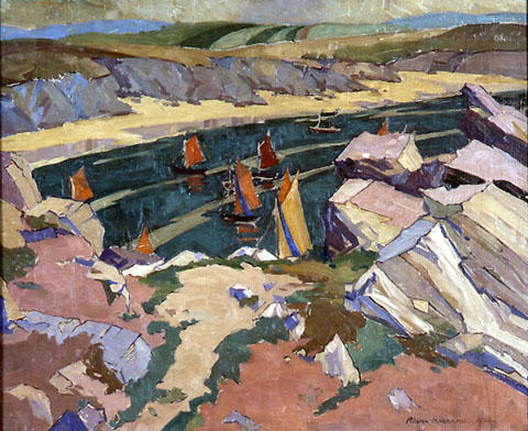 Sardine Fleet - Brittany, 1926, Rhona Haszard