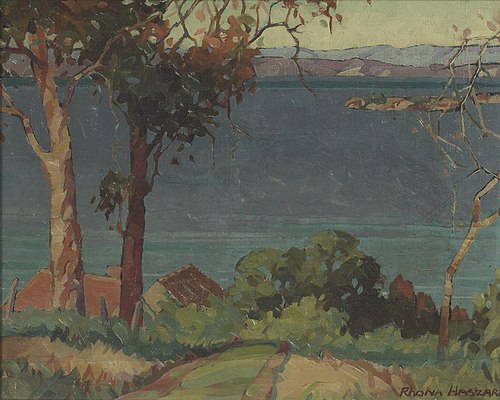Across the Firth of Thames, 1925, Rhona Haszard