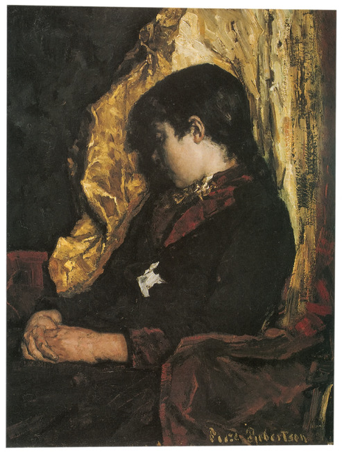 Girl asleep, 1889, Suze Robertson